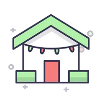 Christmas light installation on a home in Temecula CA