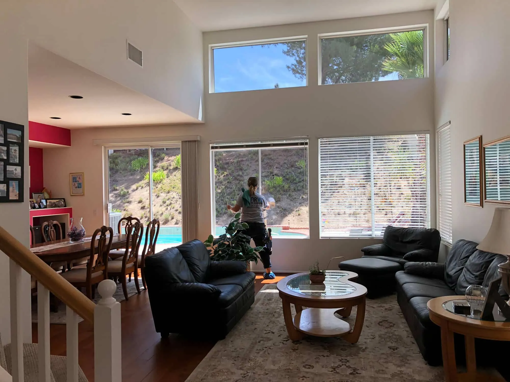 Professional residential window cleaning in Murrieta